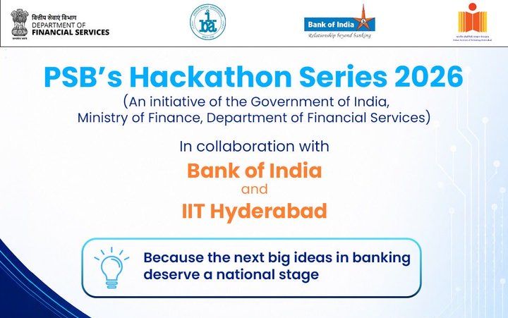 The final phase of the PSB Hackathon Series 2026 is almost here! Shortlisted teams are set to showcase future-forward ideas in cybersecurity, fraud and AI at the Grand Finale. 📍 IIT Hyderabad | 📅 27–28 Aug | ⏰ 12 PM onwards