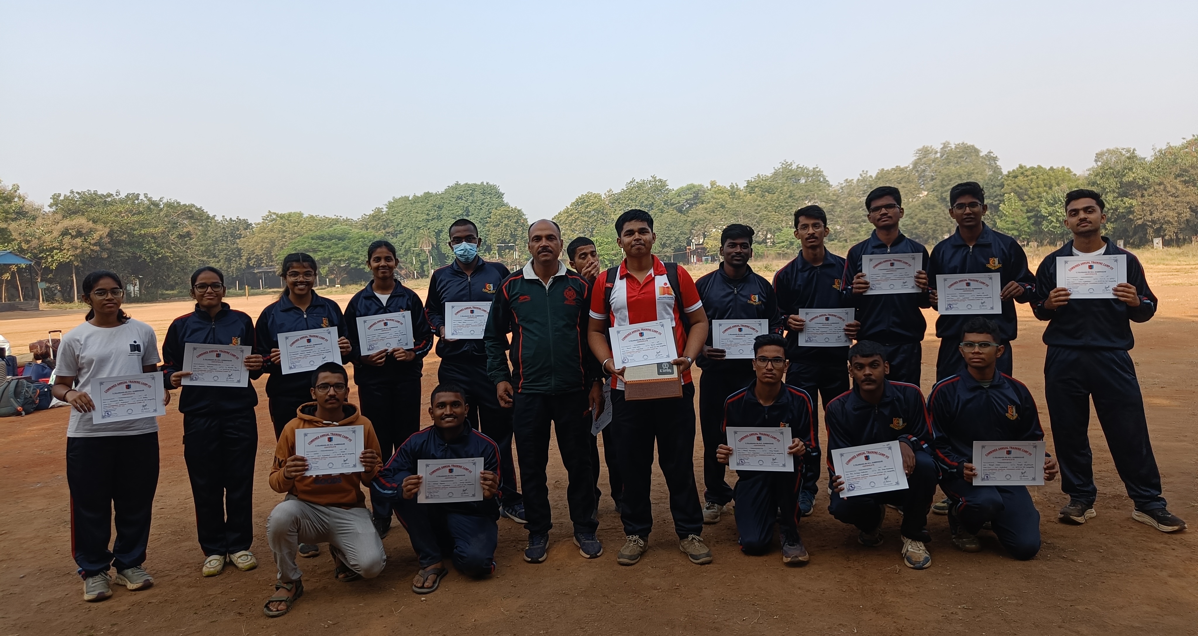 Successful Completion of NCC Camp, Karimnagar – Achievements of IITH Contingent