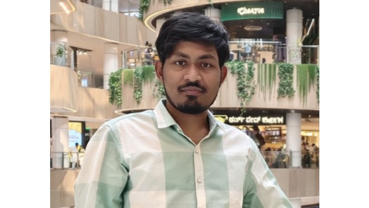 Mr. Rudresh K Receives Best Poster Presenter Award at SciTech 2025