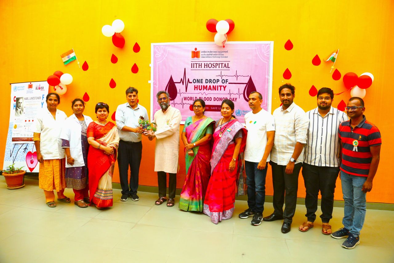 NSS Club IIT Hyderabad Organises #BloodDonation Camp on #IndependenceDay 2026 - As part of the 80th Independence Day celebrations, the NSS Club of IIT Hyderabad organised a blood donation camp at the IIT Hyderabad Hospital.