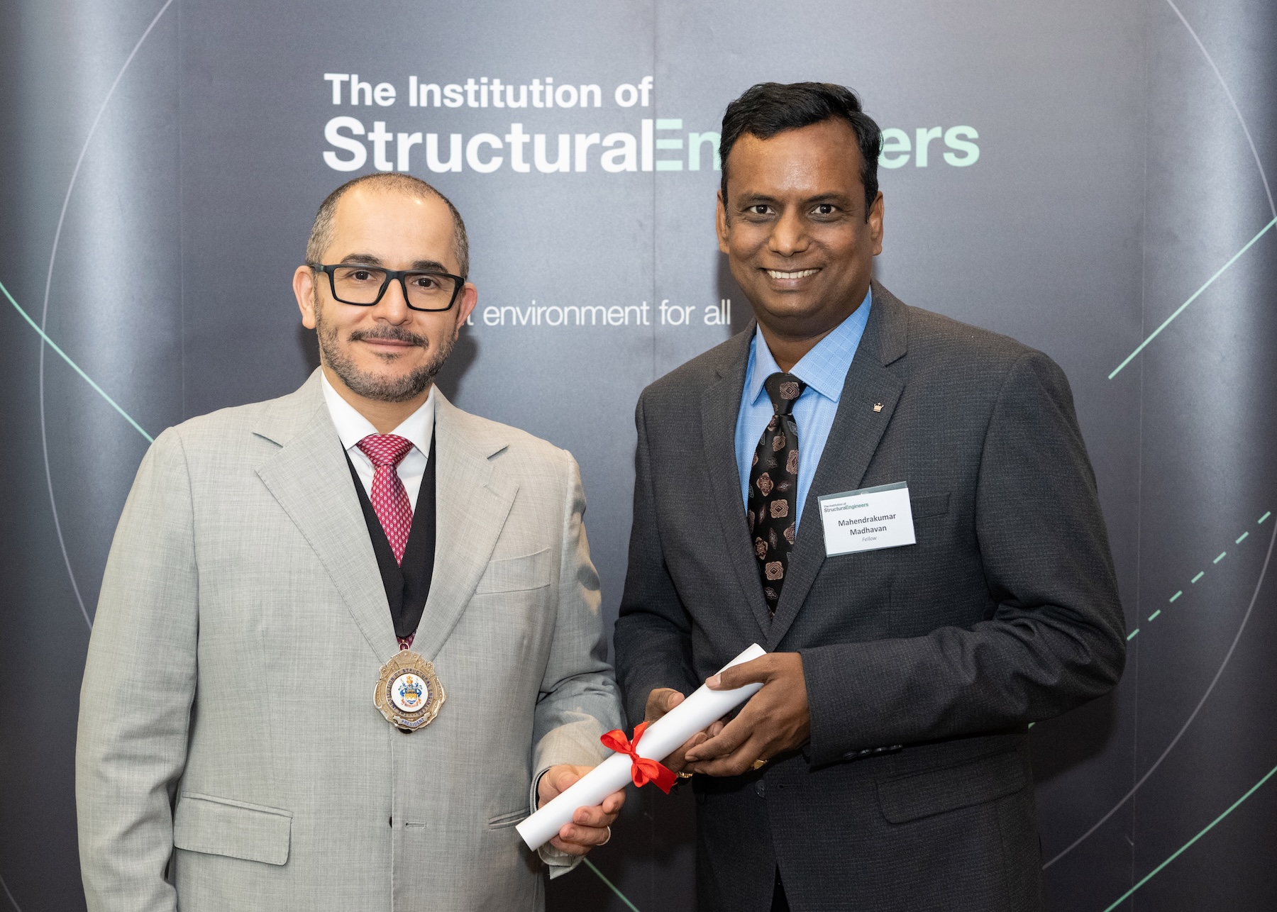 Prof. Mahendrakumar Madhavan Receives Prestigious Fellowship of the Institution of Structural Engineers, UK