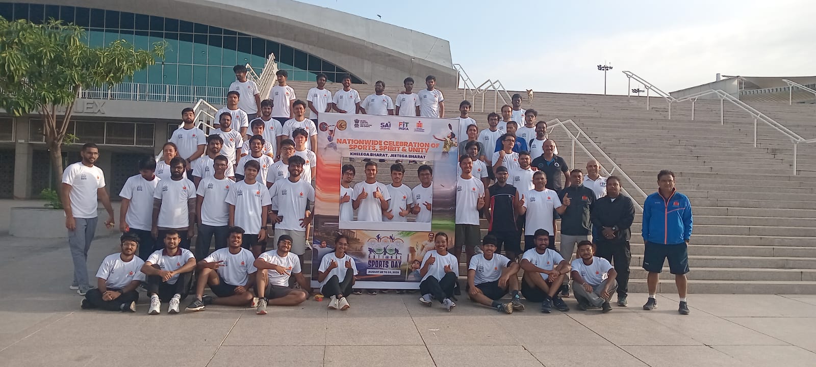IIT Hyderabad celebrated National Sports Day  from 27–30 August 2026 with a vibrant series of sporting activities, including Khelo India Samvaad, a 5 KM Run, Hockey matches, and a 10 KM Cycling Event.