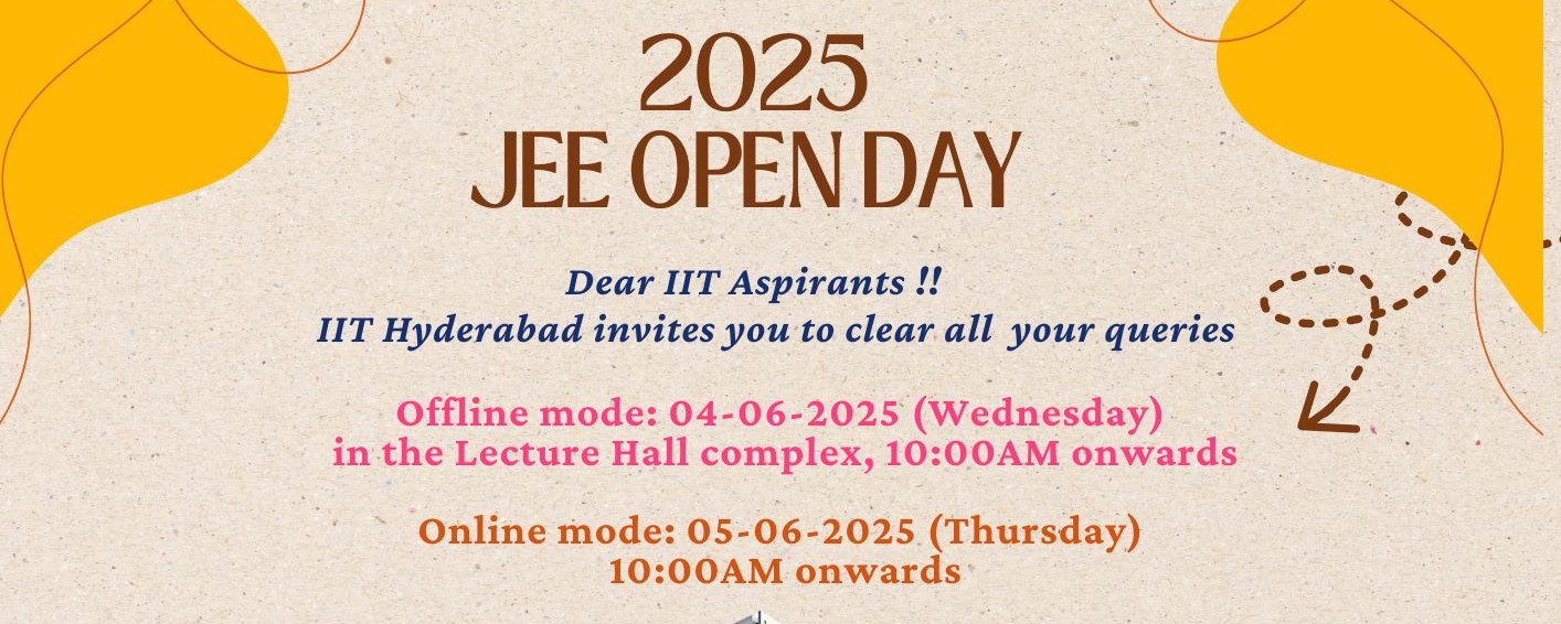 Open Day for JEE Aspirants 2025
